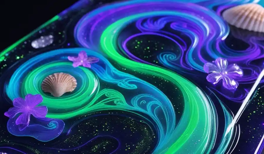 Glow in dark epoxy Flooring