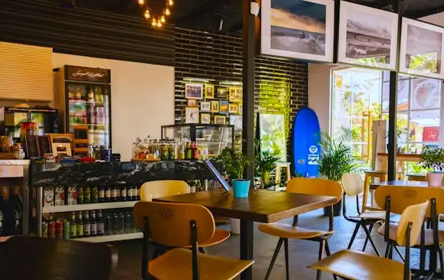A restaurants where epoxy flooring is applied
