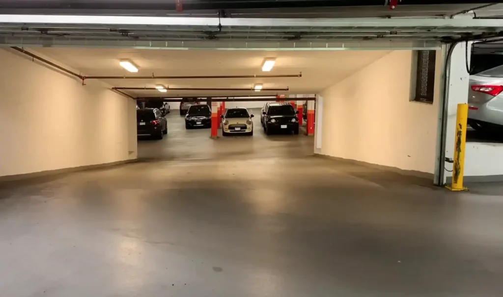 Epoxy Coated Garage Floor